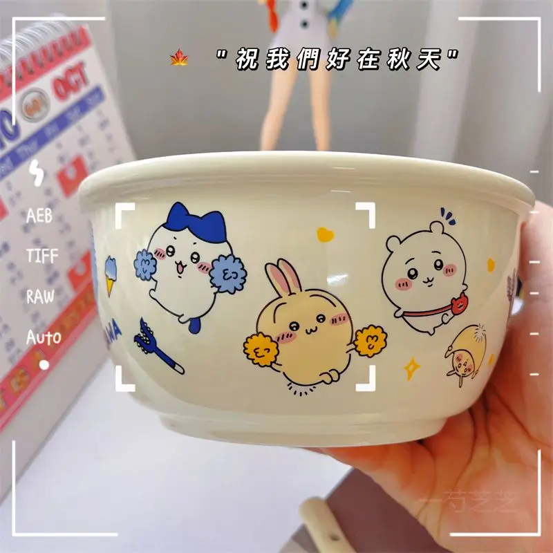 Dim Sum Basket - Chiikawa Leuke Cartoon Keramische Instant Noodles