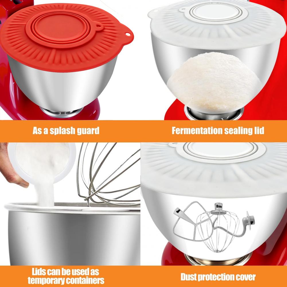 Kitchenaid Mixer Hand Mixer - Spatscherm voor mixer Siliconen spatwaterdichte afdekking