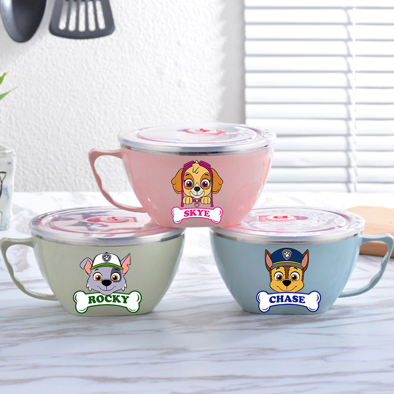 Dim Sum Basket - PAW Patrols roestvrijstalen geïsoleerde lunchbox Voedselcontainer