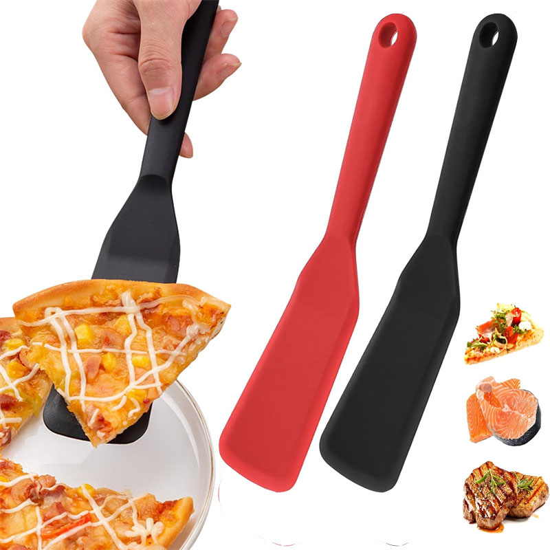 Okonomiyaki Spatula - 1/2 Stuks Dunne Siliconen Spatel Turner