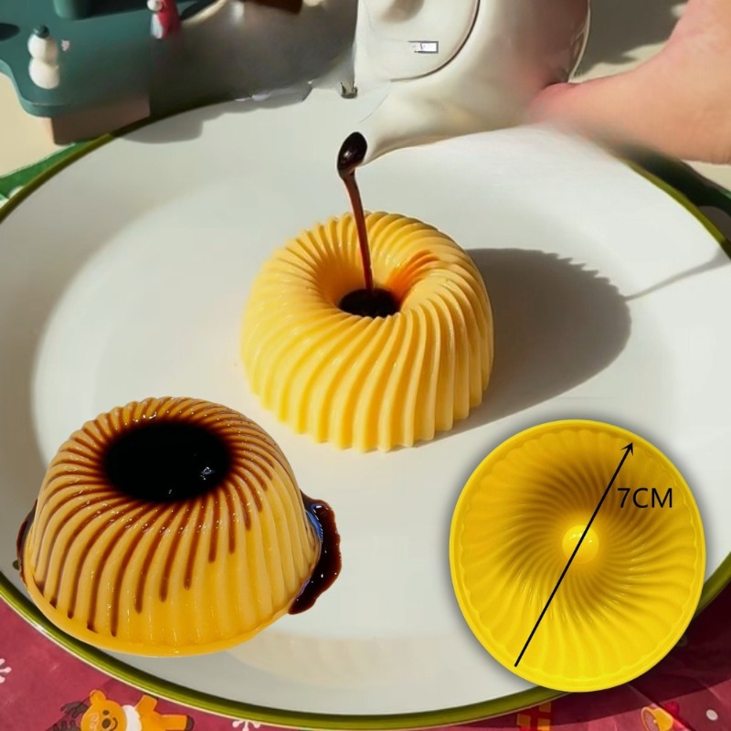 Donut Mold Silicone - Siliconen Crème Brule Cupcake Muffin Donut