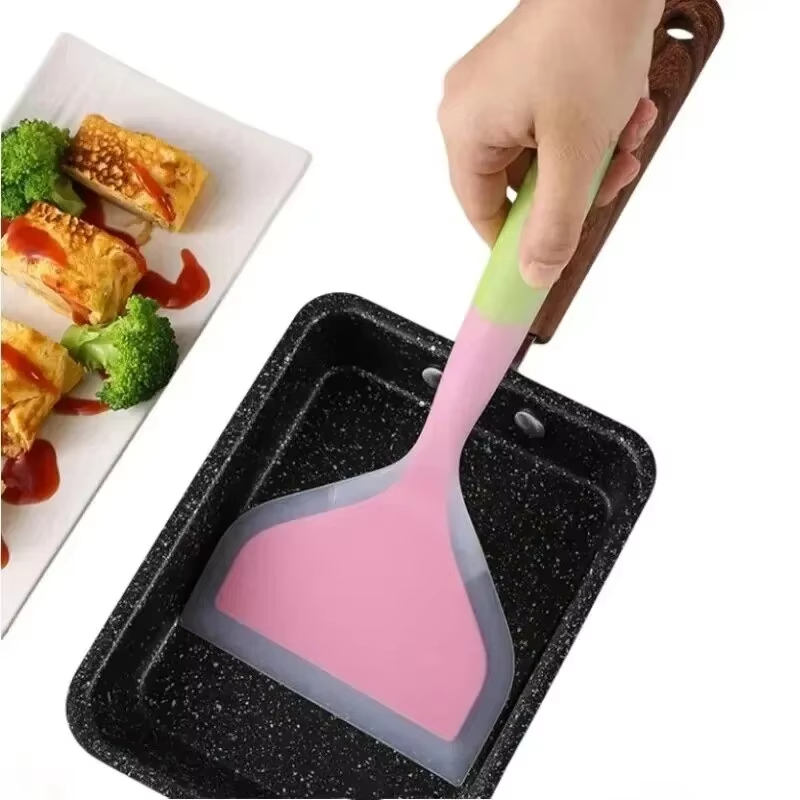 Willekeurige kleur pannenkoeks - Okonomiyaki Spatula recensie en prijs