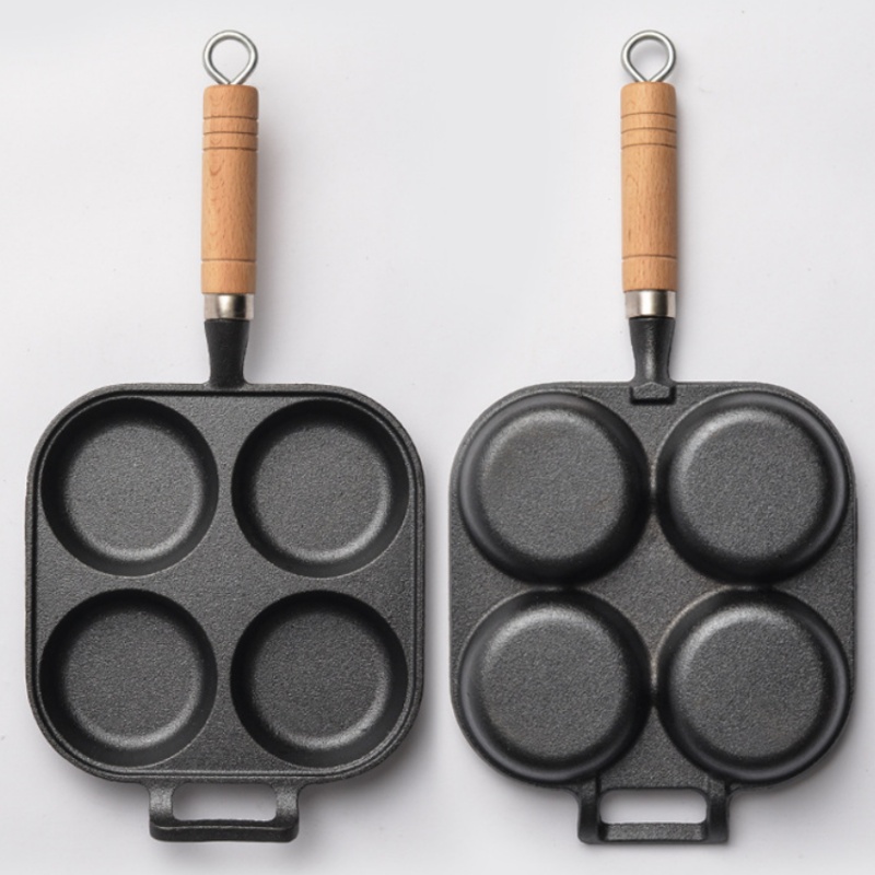 JUSTINLAU 2/4-gaats gietijzere - Egg Waffle Pan recensie en prijs