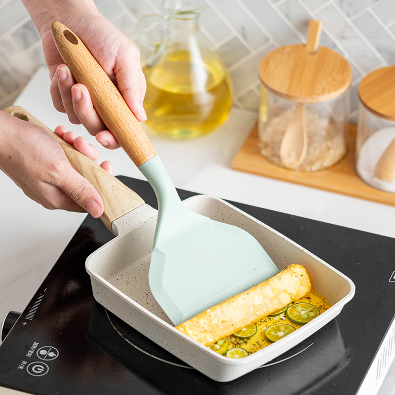 Food Grade Siliconen Kookgerei - Okonomiyaki Spatula recensie en prijs