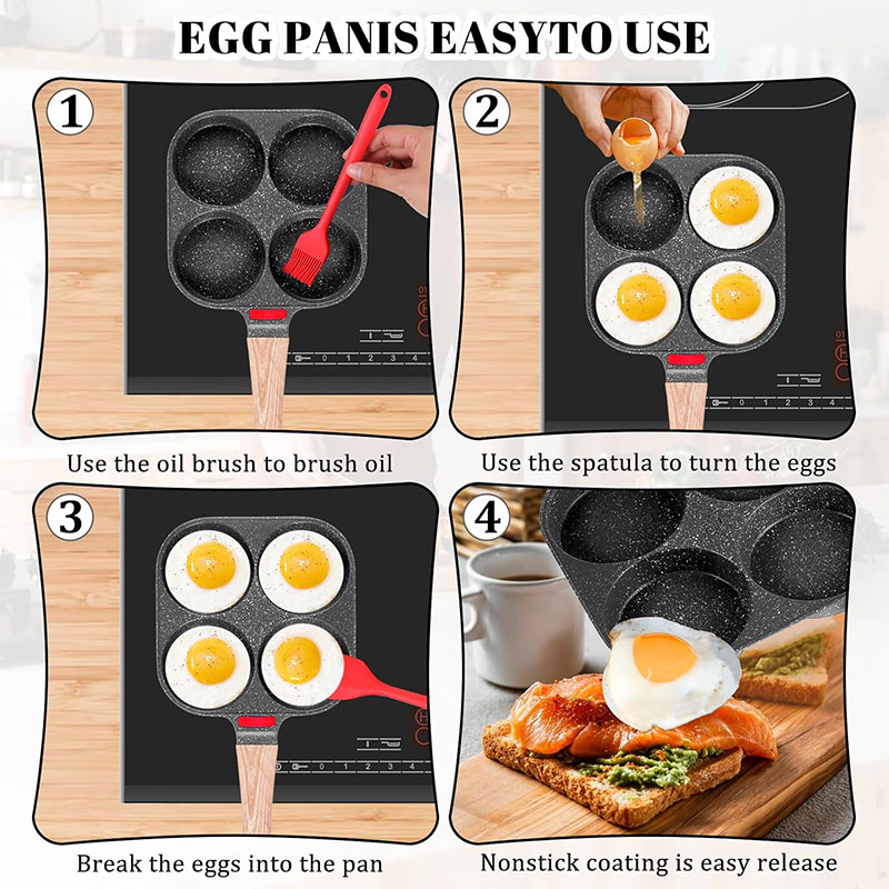 Verdiept Ei Koekenpan Met Deks - Egg Waffle Pan recensie en prijs