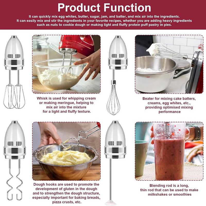 ABKO-handmixeropzetstukken klo - Kitchenaid Mixer Hand Mixer recensie en prijs