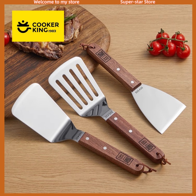 COOKER KING RVS Spatel & Grill - Okonomiyaki Spatula recensie en prijs