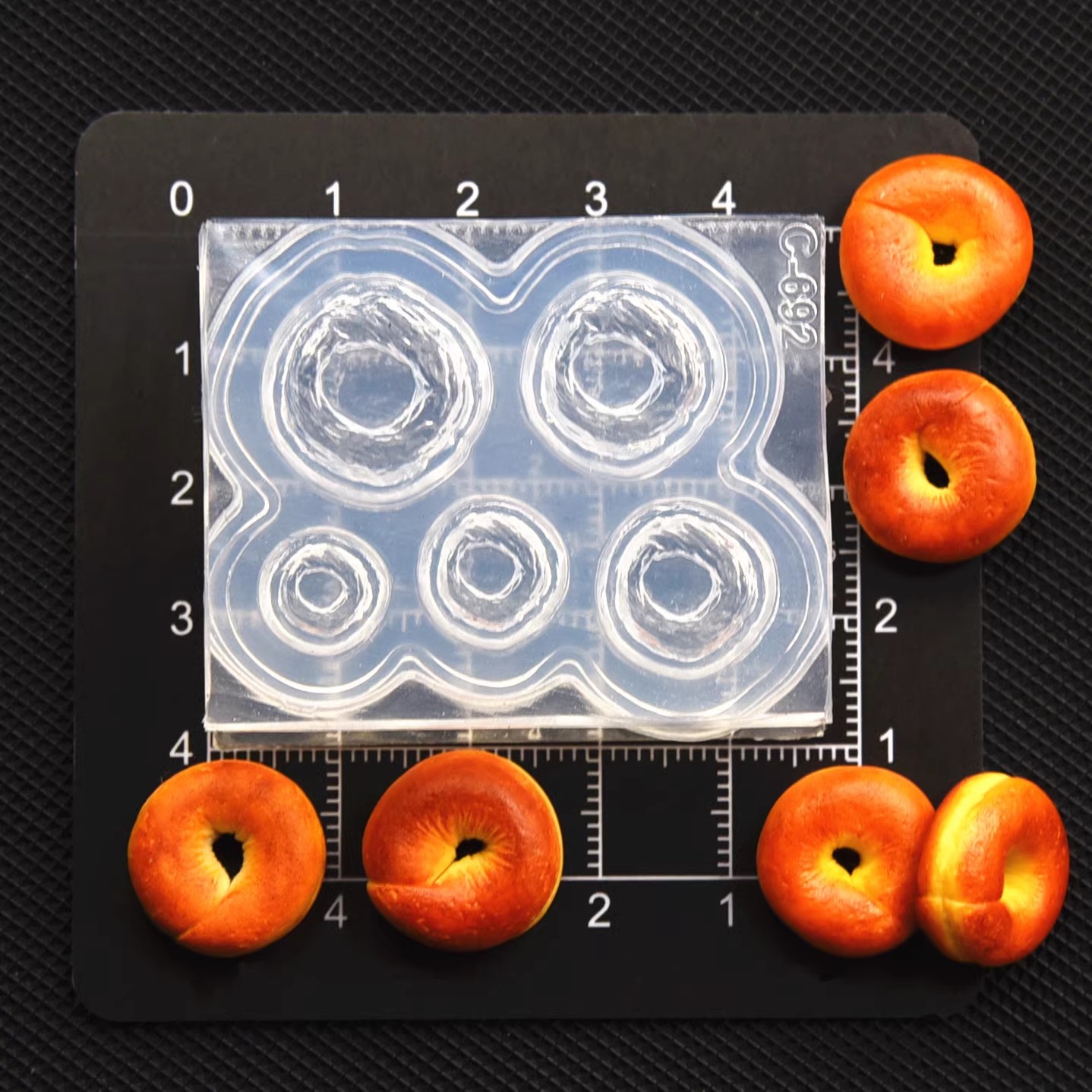 Polymeer Klei Mini 3D Bagel Br - Donut Mold Silicone recensie en prijs